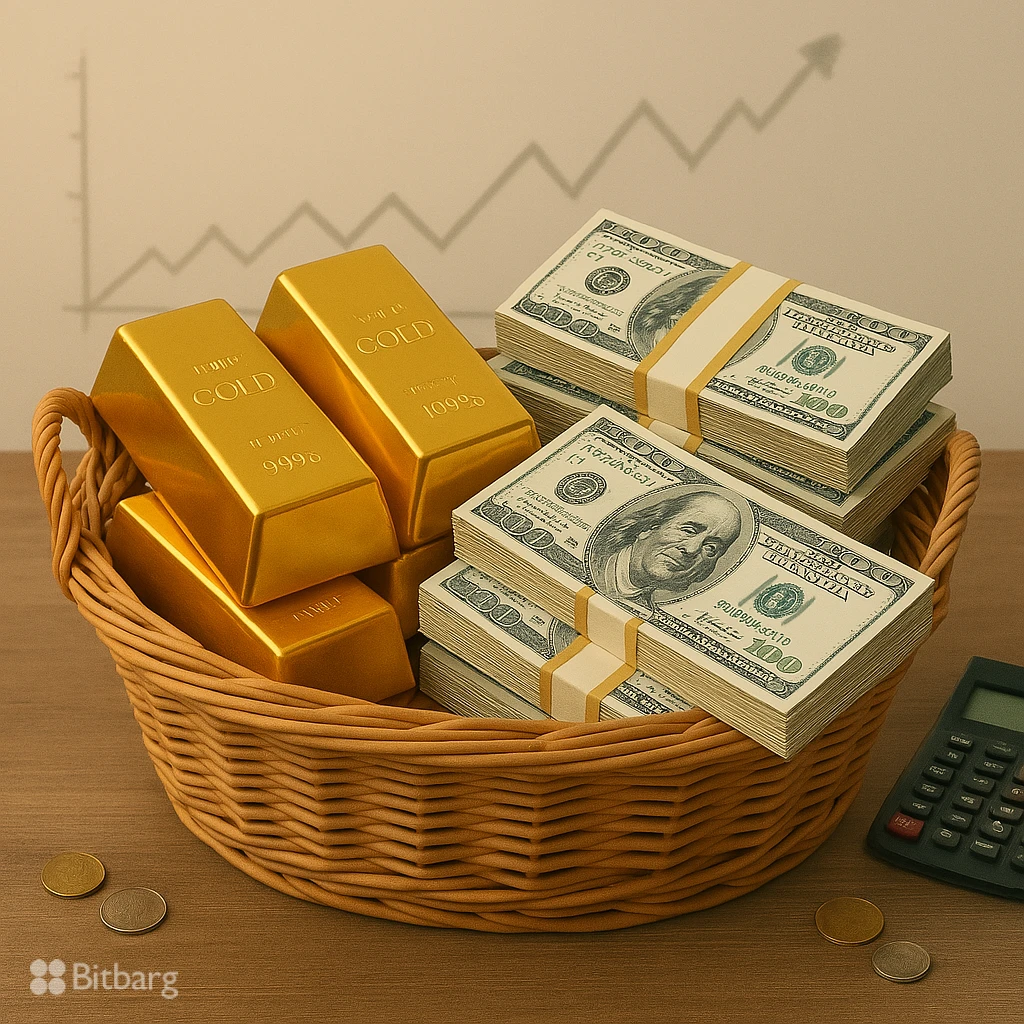 سرمایه گذاری در طلا بهتر است یا دلار