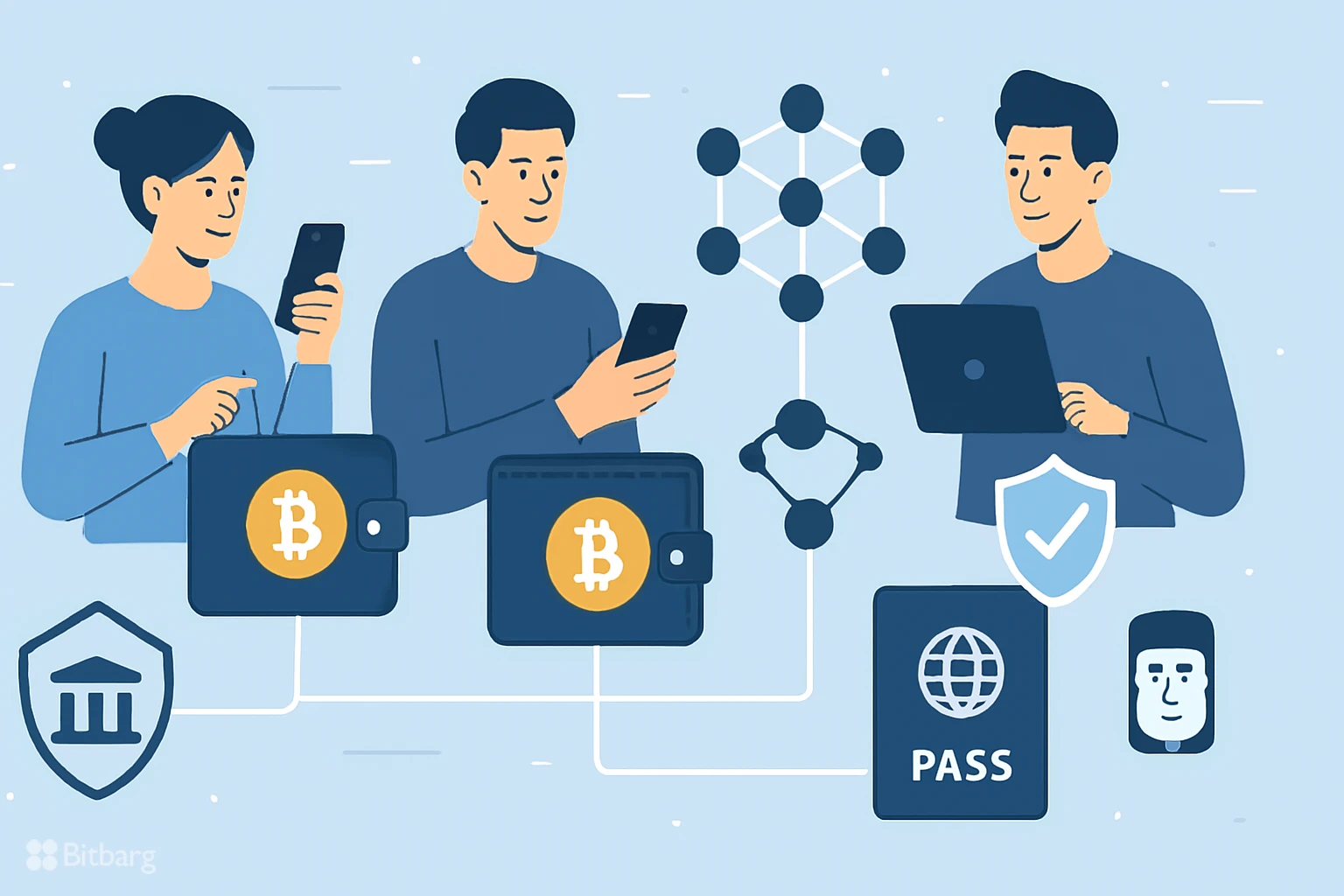 کیف پول های متصل به هویت دیجیتال ملی کشورها