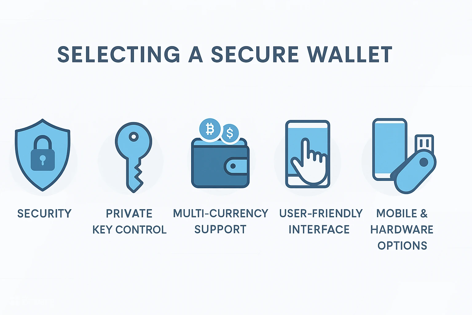 نکات مهم برای انتخاب یک کیف پول ارزی مطمئن