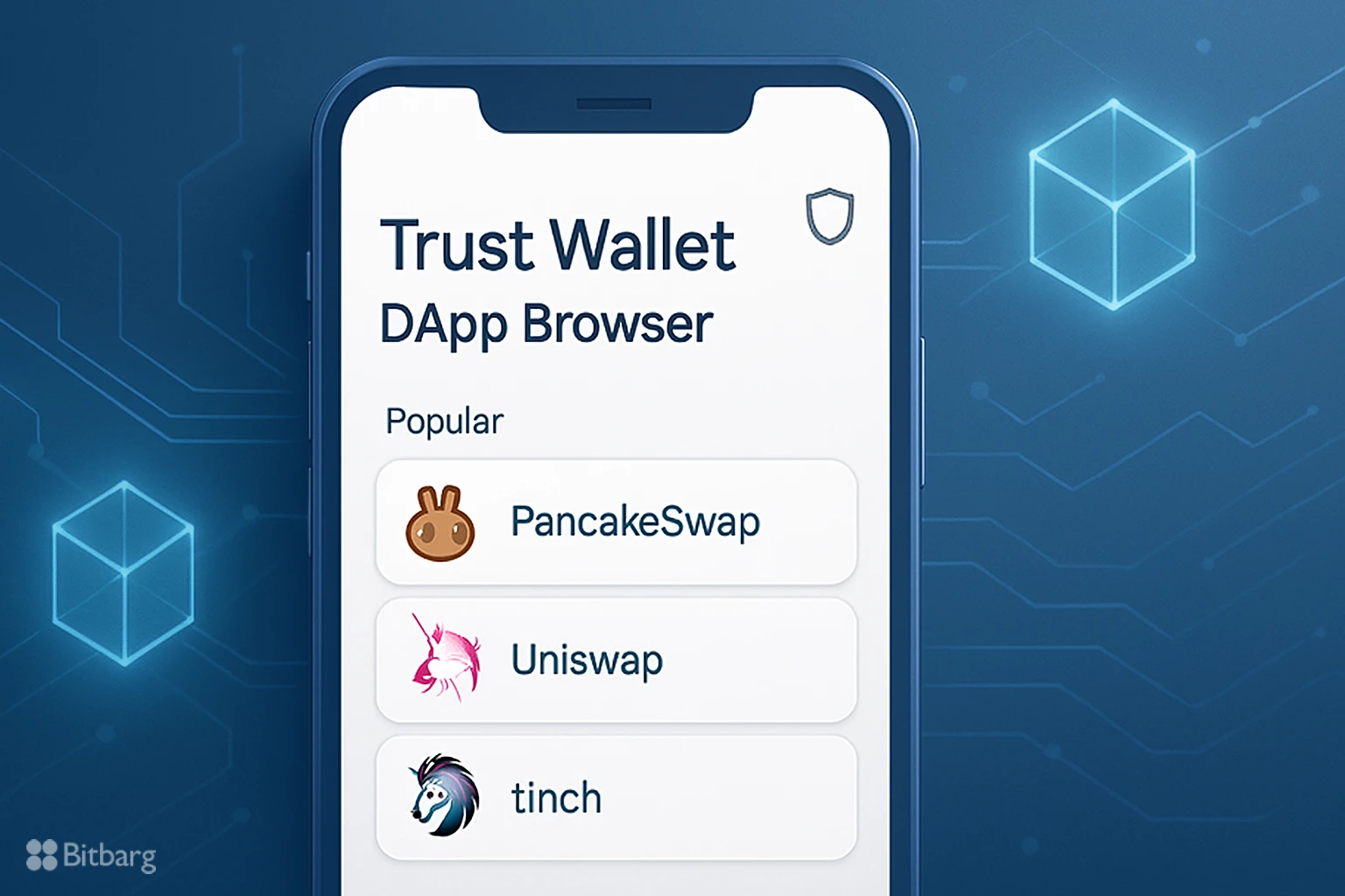 چگونه کیف پول تراست والت (Trust Wallet) را به دکسها وصل کنیم؟