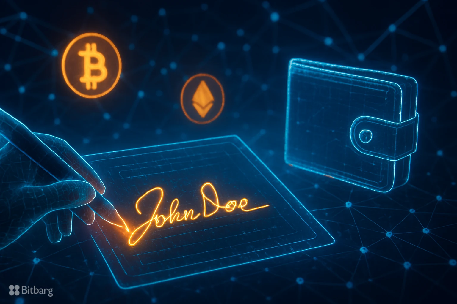 مفهوم امضای دیجیتال در تراکنشهای کیف پول