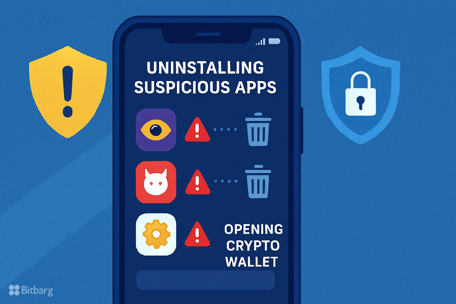 چطور قبل از ورود به کیف پول، امنیت گوشی را بررسی کنیم؟