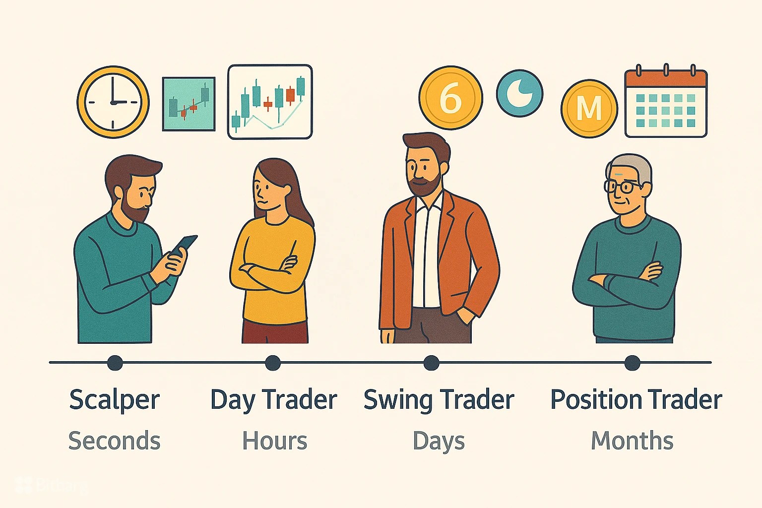 انواع معاملهگر ارز دیجیتال کدامند؟