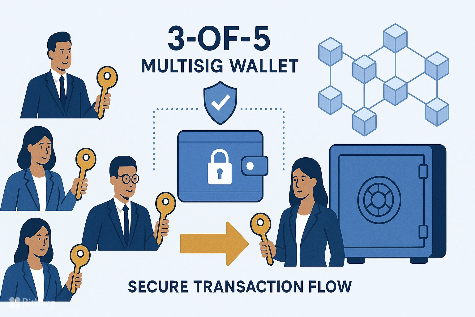 کیف پول چند امضایی برای سازمانها و شرکتها