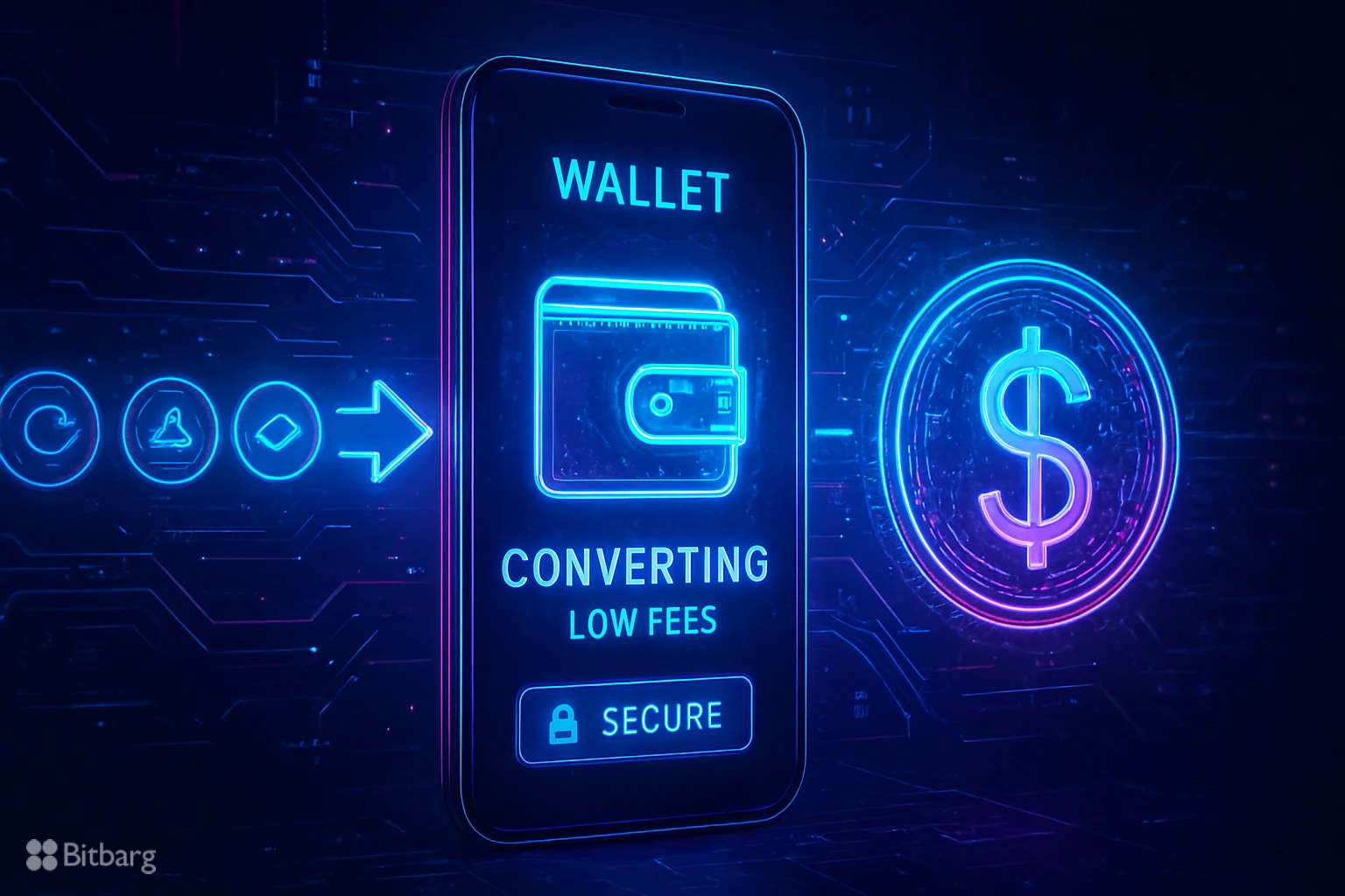 تبدیل ارزهای کوچک (Dust) به یک ارز واحد داخل کیف پول