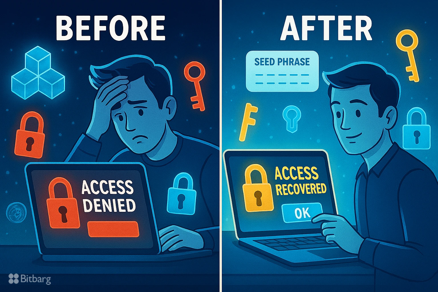 روشهای بازیابی کیف پول دیجیتال