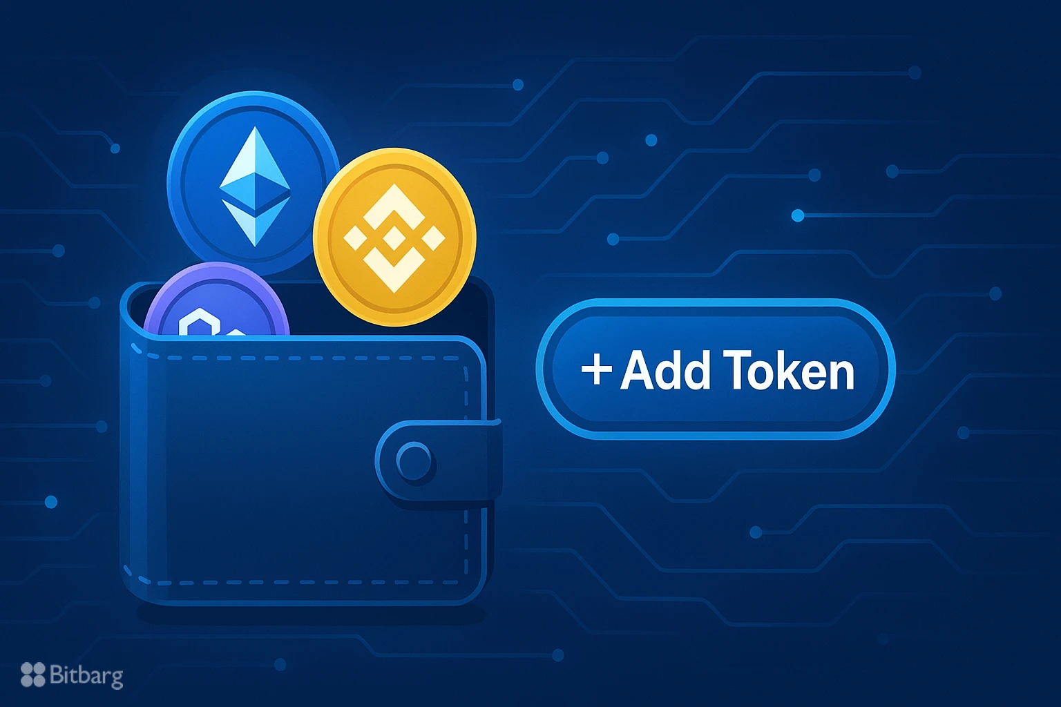 نحوه اضافه کردن توکنهای جدید به کیف پول دیجیتال