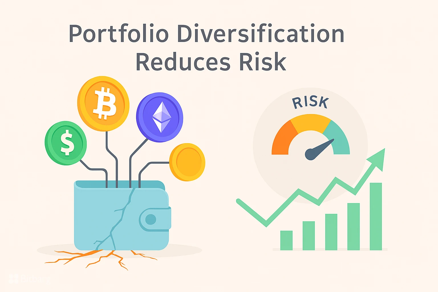 چرا تنوع دارایی در کیف پول اهمیت دارد؟