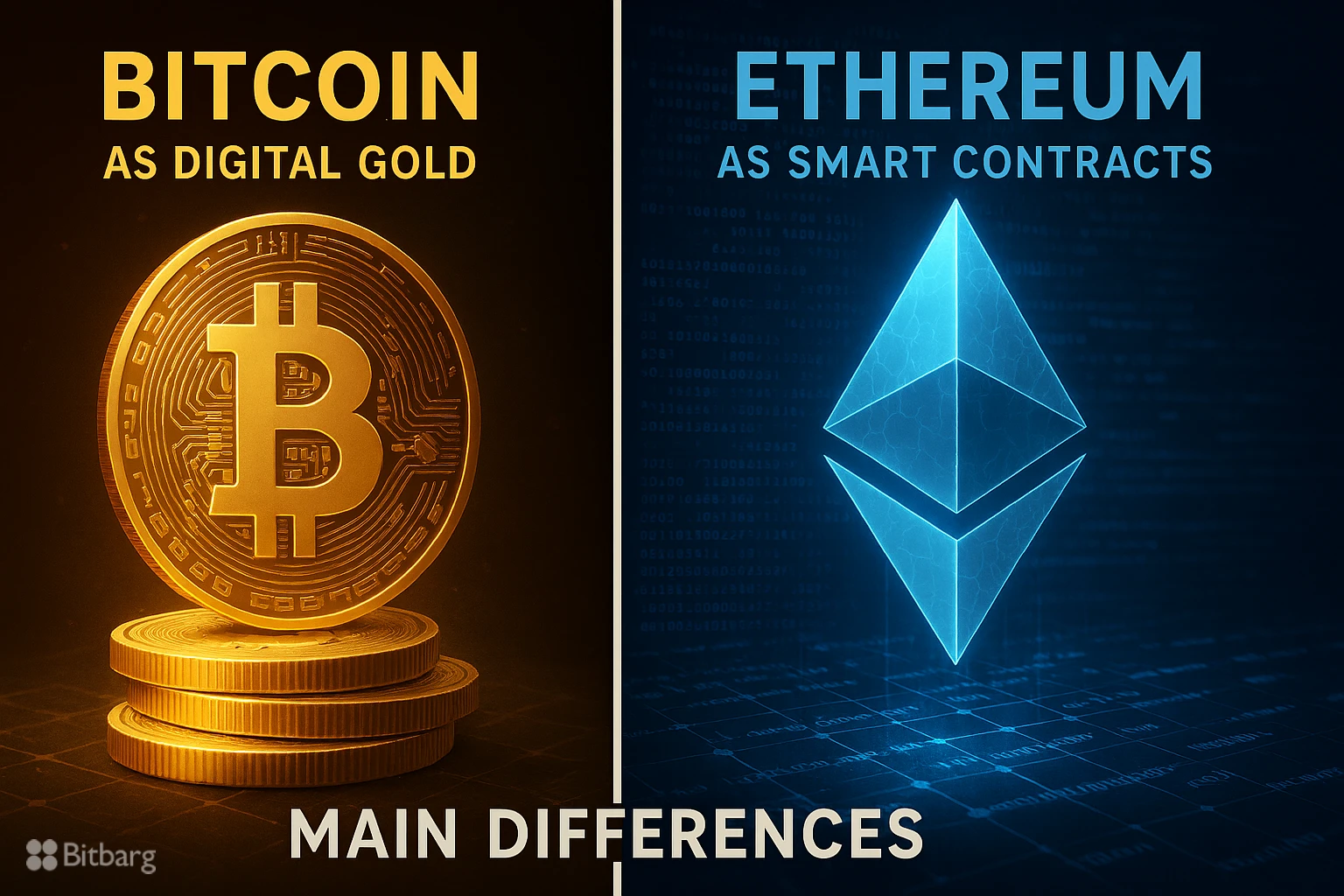 اتریوم چیست و چه تفاوتی با بیتکوین دارد؟