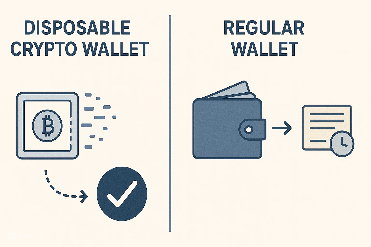 کیف پول یکبار مصرف (Disposable Wallets) چیست؟