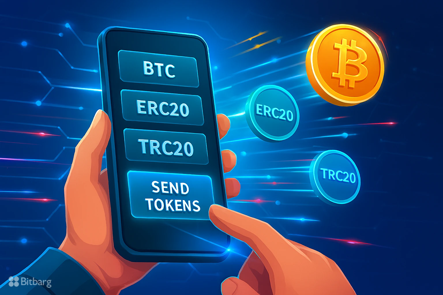 معرفی انواع آدرس کیف پول (BTC، ERC20، TRC20)