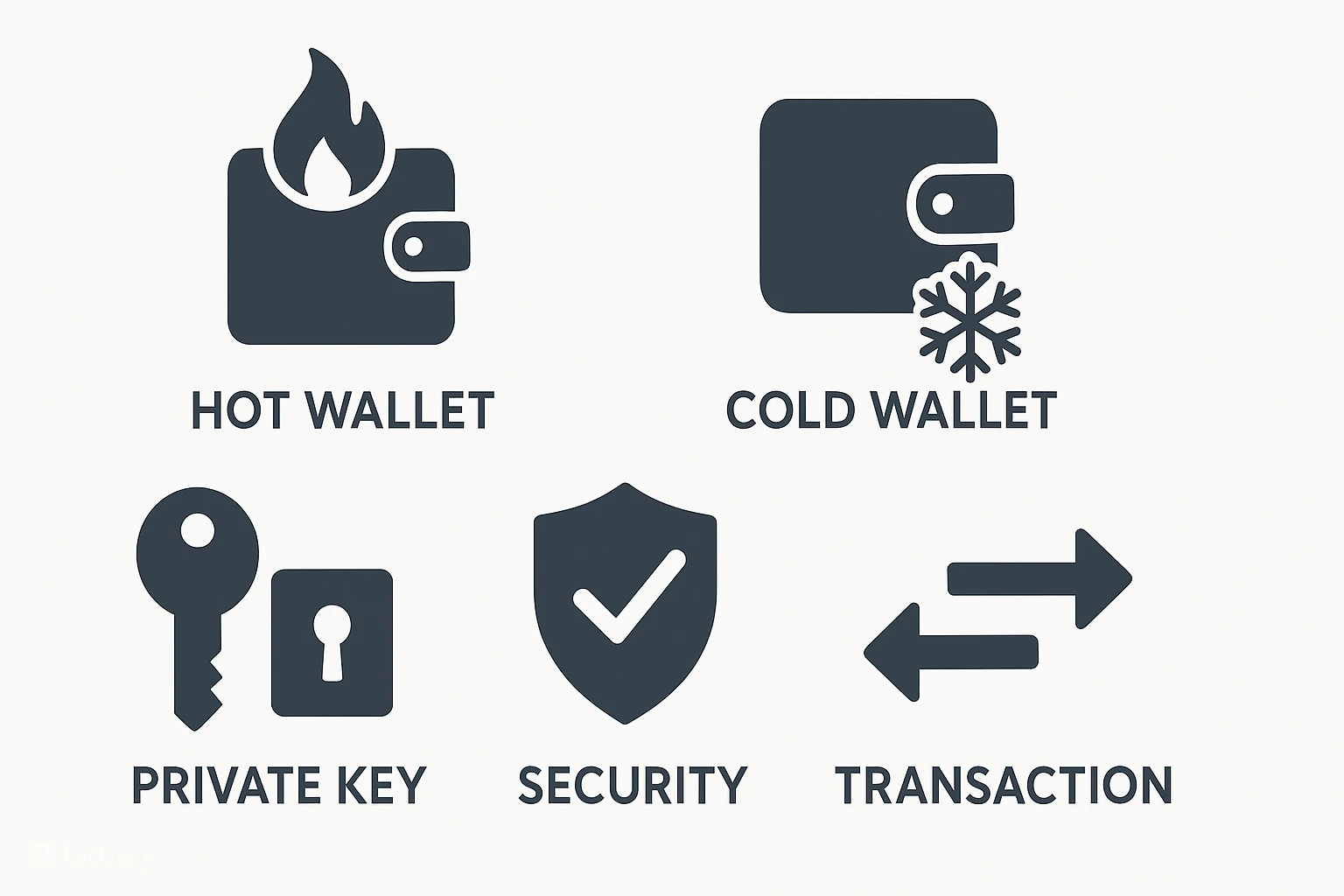 نقش کیف پول در تراکنشهای کریپتویی
