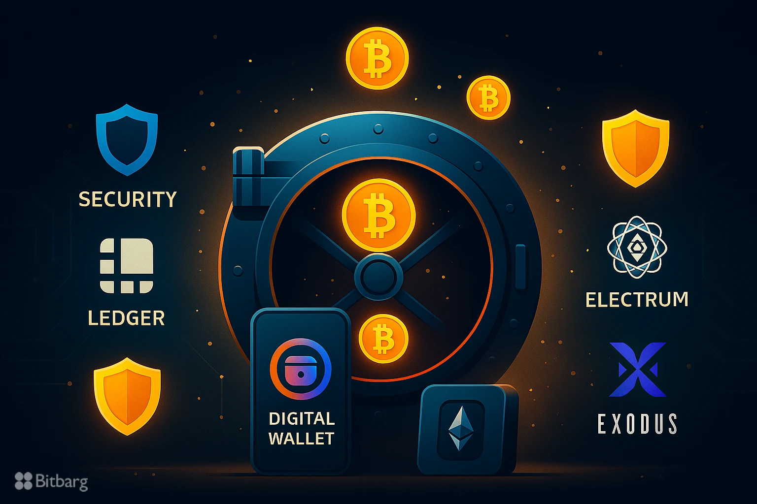 بهترین کیف پولهای بیتکوین در سال ۱۴۰۴