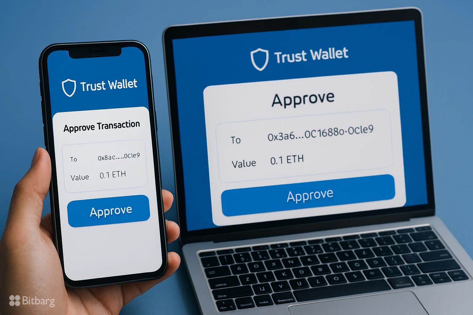 آموزش اتصال کیف پول گوشی به لپتاپ